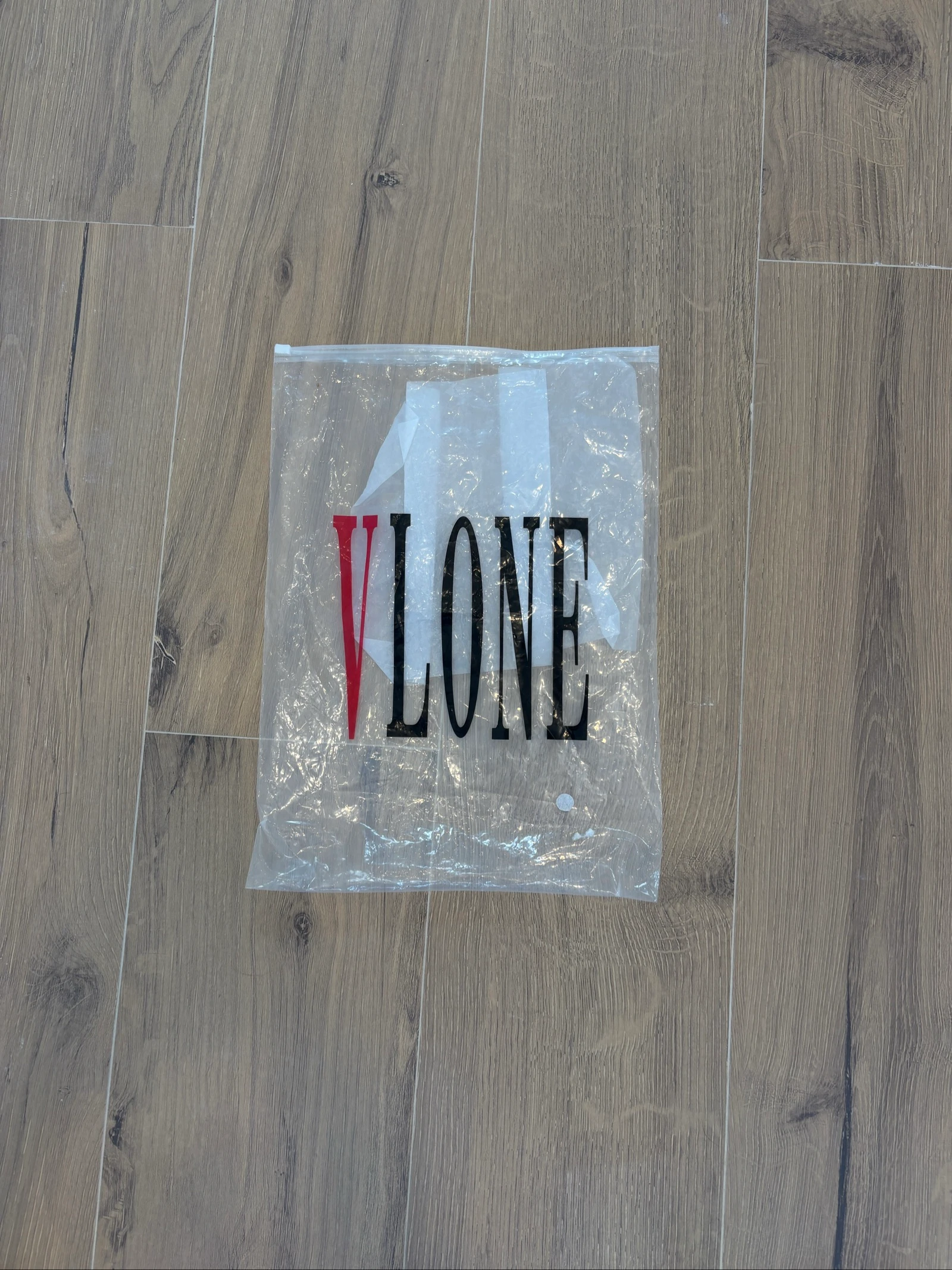 VLONE x Palm Angels camiseta branca nova tamanho S + bolsa – photo 5